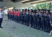 Polrestabes Makassar Apel Kesiapan Pengamanan Aksi Unjuk Rasa, Polisi Tegaskan Larangan Membawa Senjata