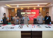 Tawuran Ratusan Geng Motor di Panakkukang Makassar, Polisi Amankan Bom Molotov dan Samurai
