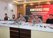 Tawuran Diduga Geng Motor di Panakkukang Makassar, Polisi Amankan 7 Orang