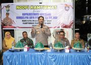 Kapolrestabes Makassar Ngopi Kamtibmas di Lajangiru, Bahas Geng Motor dan Hoaks Medsos