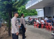 Polsek Rappocini Siagakan Personel di Sejumlah Gereja Saat Peringatan Kenaikan Isa Almasih