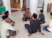 Cegah Remaja Terlibat Geng Motor, Bhabinkamtibmas Polsek Rappocini Sambangi Tokoh Agama