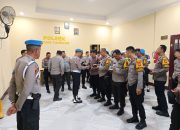 Tingkatkan Disiplin Anggota, Sie Propam Polrestabes Makassar Lakukan Pemeriksaan Rutin