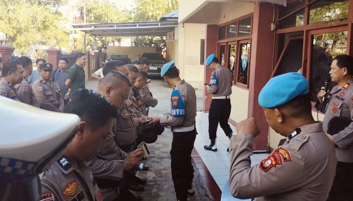 Operasi Gaktibplin di Polsek Bontoala, Propam Tegaskan Personel Jauhi Judi Online dan Narkoba