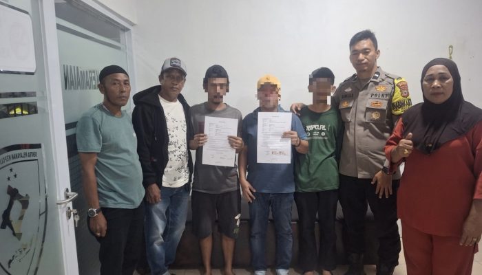 Bhabinkamtibmas Polsek Tallo Tangani Kekerasan Rumah Tangga di Panampu, Kedua Pihak Sepakat Damai