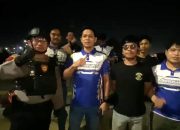 Malam Minggu di CPI, Sat Samapta Polrestabes Makassar Sambangi Komunitas Motor dan Sampaikan Pesan Kamtibmas
