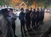 Polsek Rappocini Pengamanan Kunjungan Kerja Ibu Wakil Presiden RI di Makassar