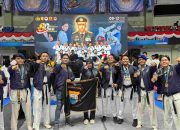 Kontingen Taekwondo Polda Sulsel Raih 9 Medali pada Kejuaraan Kapolri Cup Banten 2026