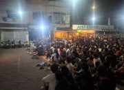Pastikan Nobar Final Piala Dunia Aman, Personel Polsek Rappocini Siaga di Sejumlah Titik
