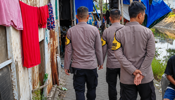 Masuk Lorong Keluar Lorong, Polsek Tallo Perkuat Pelayanan Kepolisian Presisi