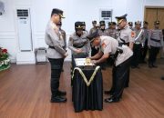 Kapolrestabes Makassar Pimpin Sertijab, Sejumlah PJU dan Kapolsek Berganti