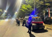 Cegah Kejahatan Jalanan, Personel Polsek Rappocini Intensifkan Pemantauan Malam Akhir Pekan
