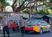 Jaga Kamtibmas, Polsek Tallo Rutin Gelar Patroli di Sejumlah Ruas Jalan