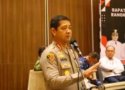 Jelang HUT ke-81 RI, Kapolrestabes Makassar Hadiri Rakor Forkopimda Makassar Bahas Kamtibmas di Kota Makassar