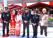 Kapolrestabes Makassar Hadiri Upacara HUT ke-81 RI di Rujab Gubernur Sulsel