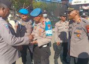 Provos Polsek Biringkanaya Periksa Handphone Personel, Cegah Judi Online
