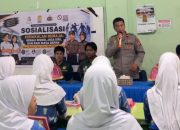 Binmas Polsek Bontoala Edukasi Pelajar tentang Kenakalan Remaja di SMPN