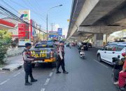 Patroli Perintis Presisi Sat Samapta Polrestabes Makassar Sasar Sejumlah Jalan Utama
