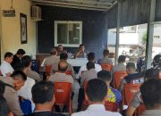 Kapolsek Tamalate Tatap Muka dengan Personel, Tekankan Disiplin dan Profesionalitas