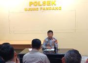 Tatap Muka Perdana, Kapolsek Ujung Pandang Tekankan 3 Hal kepada Personel