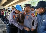 Kapolrestabes Makassar Tekankan Pengamanan Humanis, Personel Dilarang Bawa Senjata Api