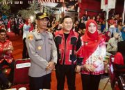 Sambil Perkenalkan Diri, Kapolsek Bontoala Hadiri Pesta Rakyat di Kelurahan Wajo Baru