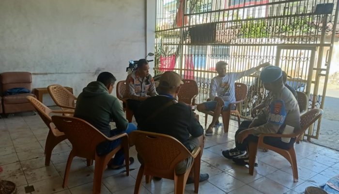 Polsek Tallo Silaturahmi ke Tokoh Masyarakat, Kapolsek Asfada Tekan Potensi Perang Kelompok