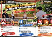 Aipda Arsyad Hadir di Tengah Warga Buloa, Sampaikan Pesan Kamtibmas dan Cegah Kebakaran