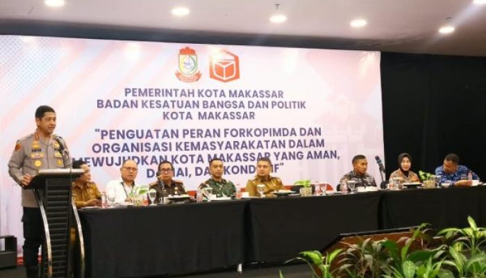 Kamtibmas Makassar Makin Kondusif, Kapolrestabes Ajak Semua Pihak Perkuat Sinergi