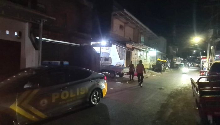 Kapolsek Tallo Perkuat Patroli Dini Hari, Personel Sisir Sejumlah Titik Rawan