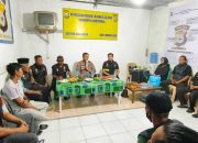 Silaturahmi Kapolsek Manggala di Sekretariat Bankompol Merpati, Perkuat Sinergi Kamtibmas