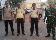 Berikan Rasa Aman Saat Ibadah, Bhabinkamtibmas dan Babinsa Pantau Gereja Assisi
