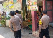 Patroli Jalan Kaki, Polsek Tallo Sapa Warga dan Pantau Wilayah