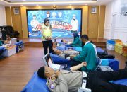 Setetes Darah untuk Sesama, Satlantas Polrestabes Makassar Gelar Bakti Kesehatan