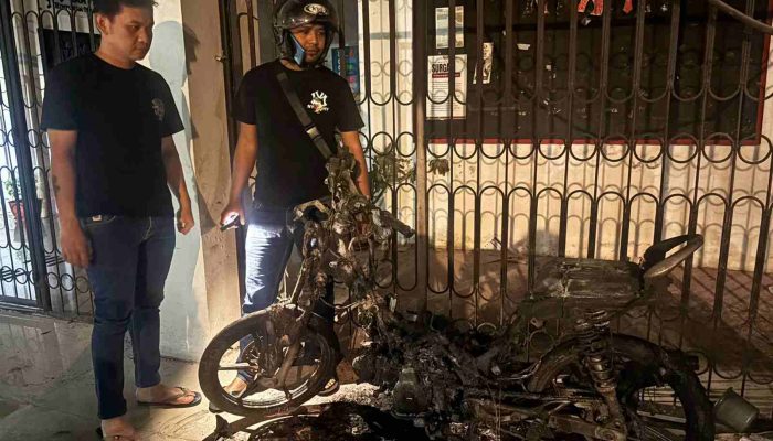 Cegah Bentrok Susulan, Kapolsek Tamalate dan Anggotanya Berjaga di Parangtambung