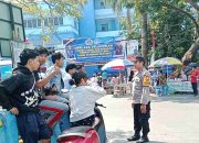 Bhabinkamtibmas Tamparang Keke Sambangi Pemuda, Ajak Jaga Kamtibmas Tetap Kondusif