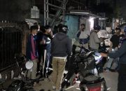 Resmob Polsek Rappocini Patroli Dini Hari, Pemuda yang Nongkrong Diimbau Pulang