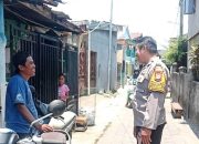 Sambangi Warga Cendrawasih, Bhabinkamtibmas Jaga Kamtibmas Tetap Kondusif