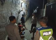 Patroli hingga Larut Malam, Polsek Tallo Sasar Lorong Permukiman Cegah Gangguan Kamtibmas