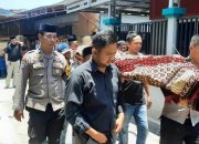 Wujud Kepedulian dan Empati, Polsek Tamalate Melayat ke Rumah Duka Orang Tua Kanit Intelkam