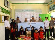 Hari Jadi Propam Polri ke-24, Sipropam Polrestabes Makassar Baksos ke Panti Asuhan           