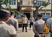 Kapolsek Tamalate Pimpin Apel, Tekankan Tagline Kapolri: Polisi Bersama Masyarakat