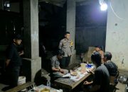 Gerak Cepat Jaga Kamtibmas, Bhabinkamtibmas dan Lurah Karunrung Tertibkan Pesta Ballo