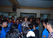 Kawal Demo 2 Tahun Prabowo-Gibran, Kapolrestabes Makassar Temui dan Fasilitasi Massa Aksi