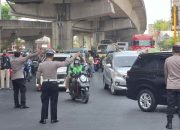 Polsek Rappocini Kawal Aksi Unras, Jaga Keamanan dan Kelancaran Arus Lalu Lintas