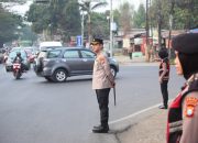 Kapolrestabes Makassar Turun Langsung ke Jalan Atur Lalu Lintas