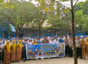 Kapolsek Manggala Sosialisasikan Penerimaan SMA Kemala Taruna Bhayangkara di SMPN 8 Makassar